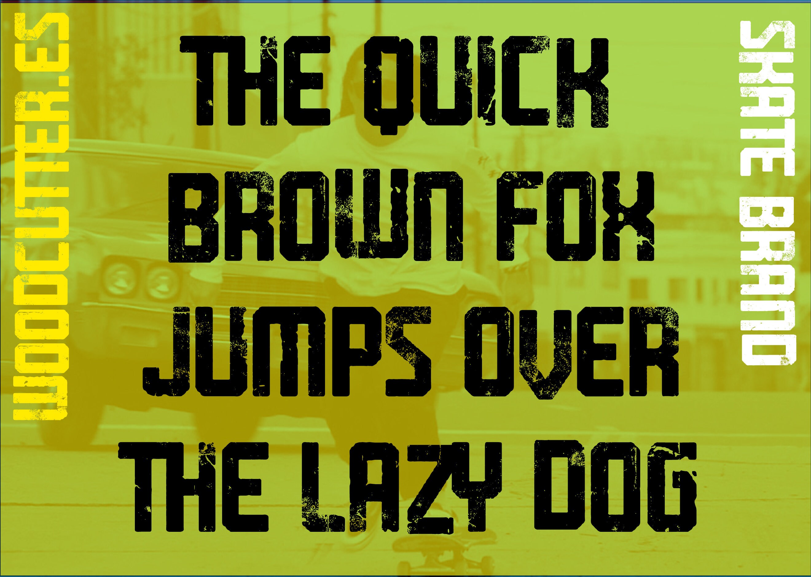 SKATE BRAND Font Etsy España