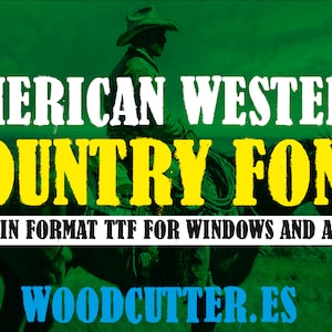 American Western Font