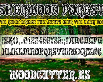 Sherwood Forest Font