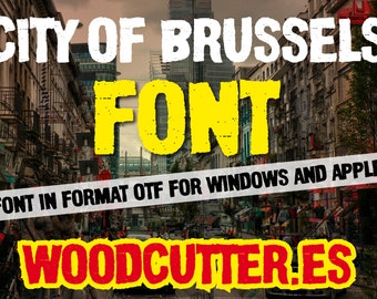 City of Brussels Font
