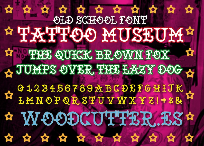 Tattoo Museum FONT image 3