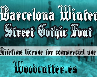 Barcelona Winter Font