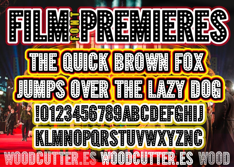 FILM PREMIERES Font. image 1