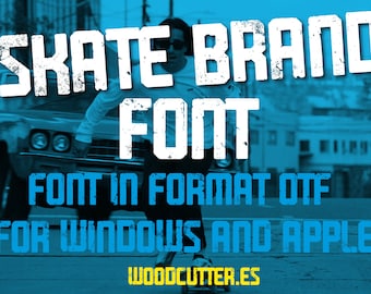 SKATE BRAND Font