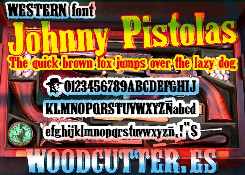Johnny Pistolas Font. image 3
