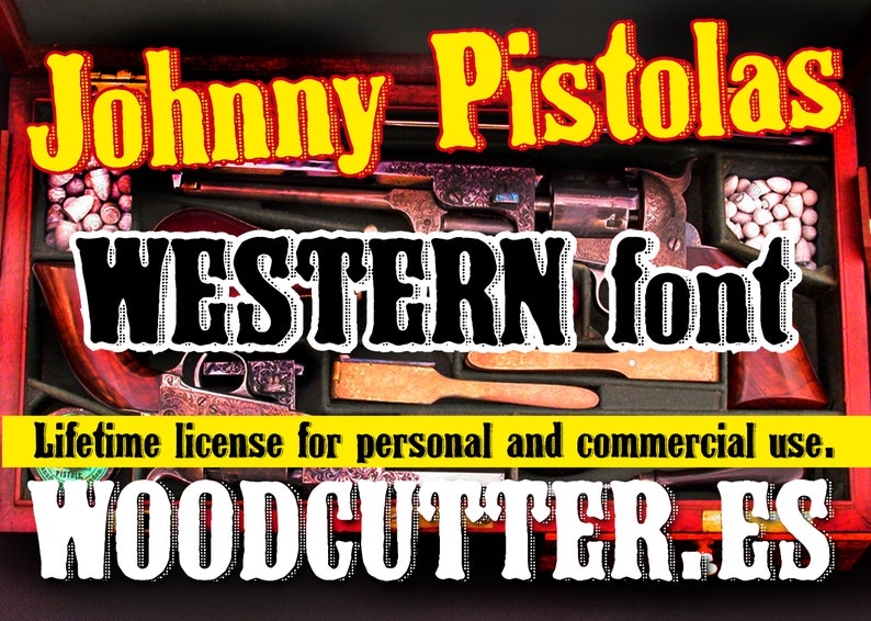 Johnny Pistolas Font. image 1