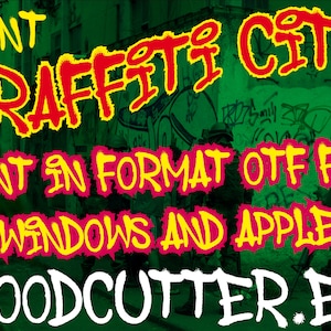 Graffiti City Font imagen 3