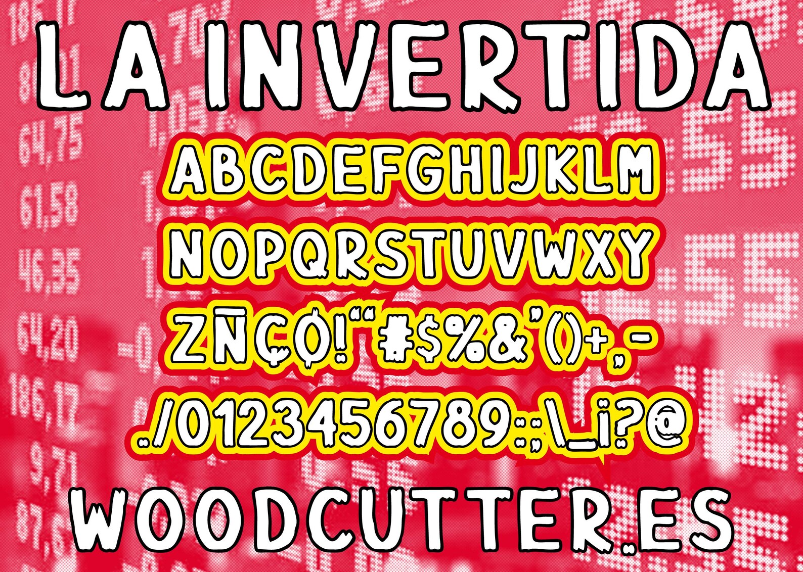 The Inverted Font - Etsy