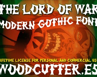 The Lord of War Font