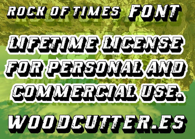 Rock of Times FONT image 2