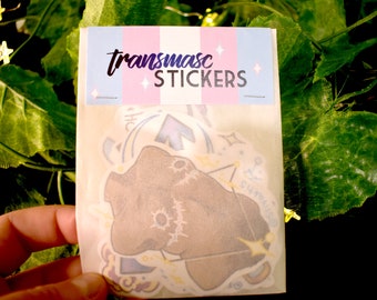 Transfemme / Transmasc eco-friendly sticker packs