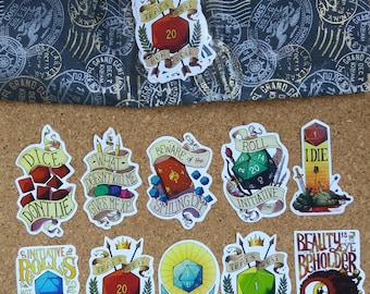 D&D stickers