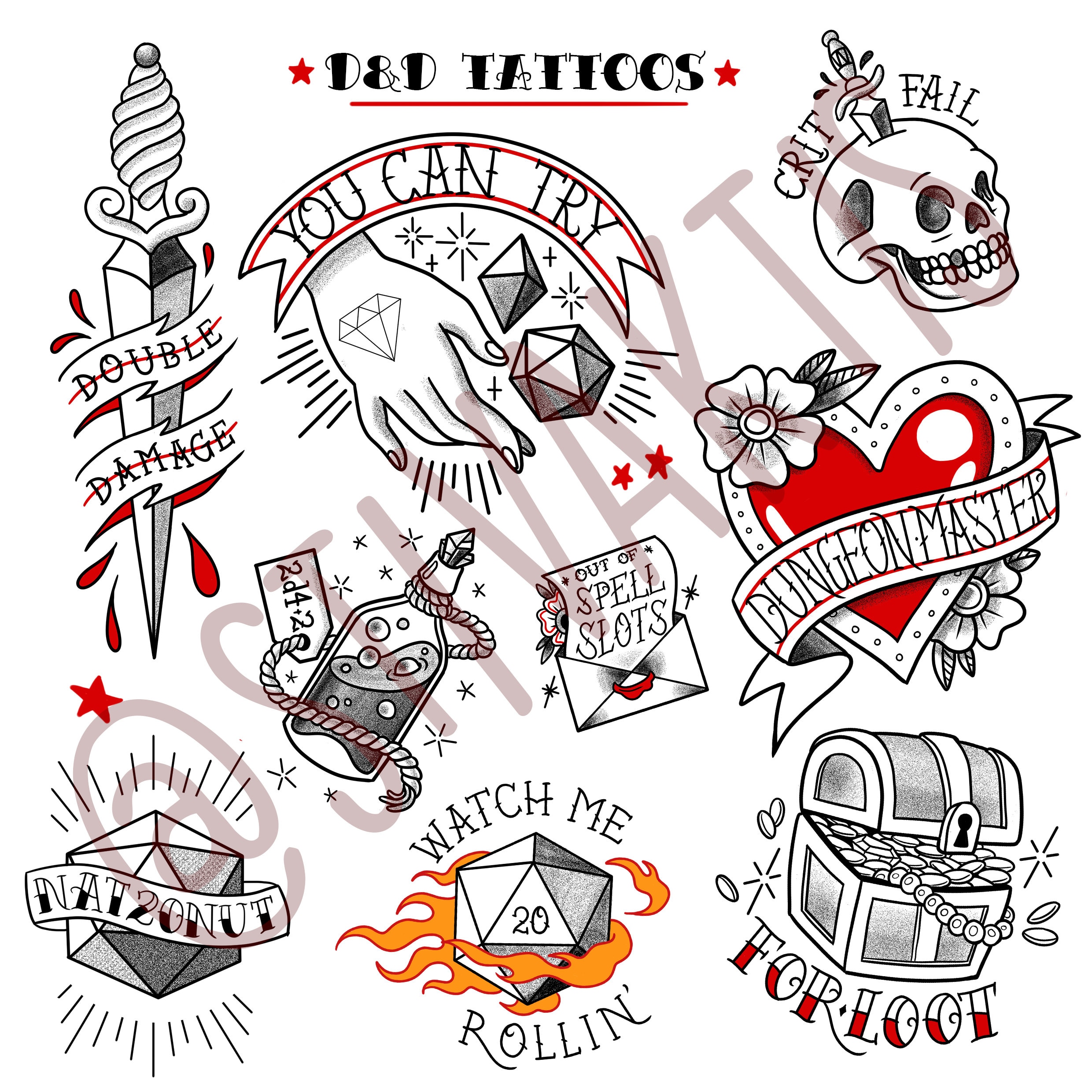 Vintage DD Tattoos on Behance