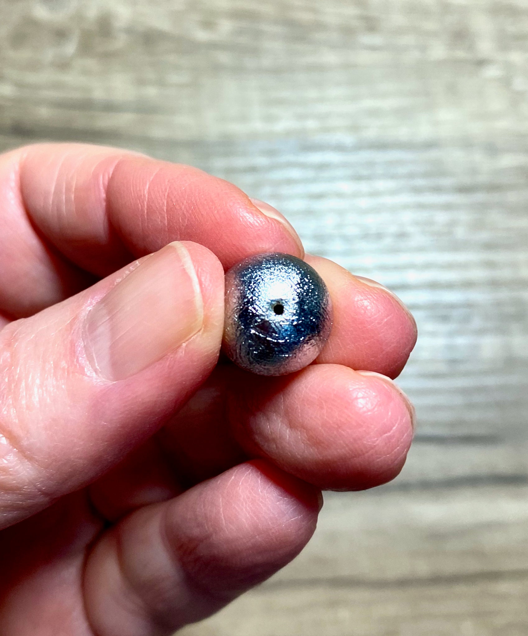 鑑別済 モルダバイト さざれ ビーズ meteorite120 Meteorite Rare 12mm Muonionalusta Round Beads - Treated (will Not