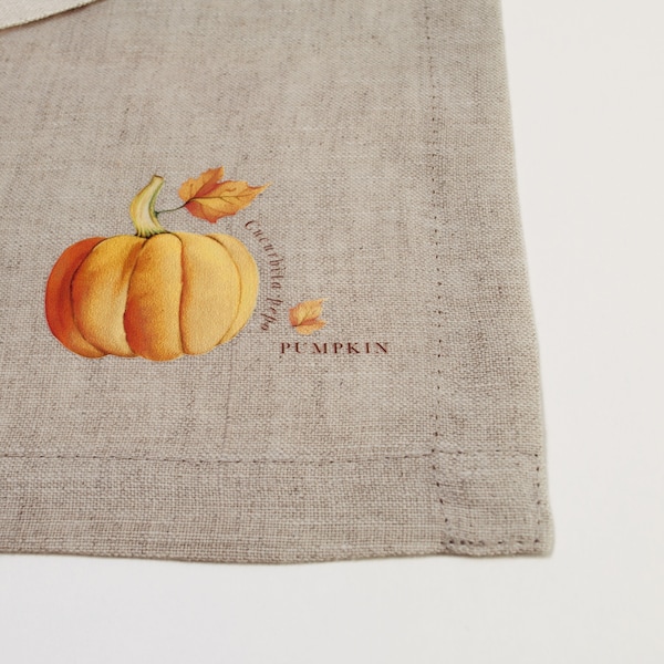 Pumpkin Placemat Etsy
