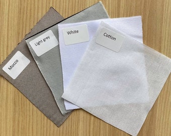 Set of Blackout Fabric Samples - Swatches