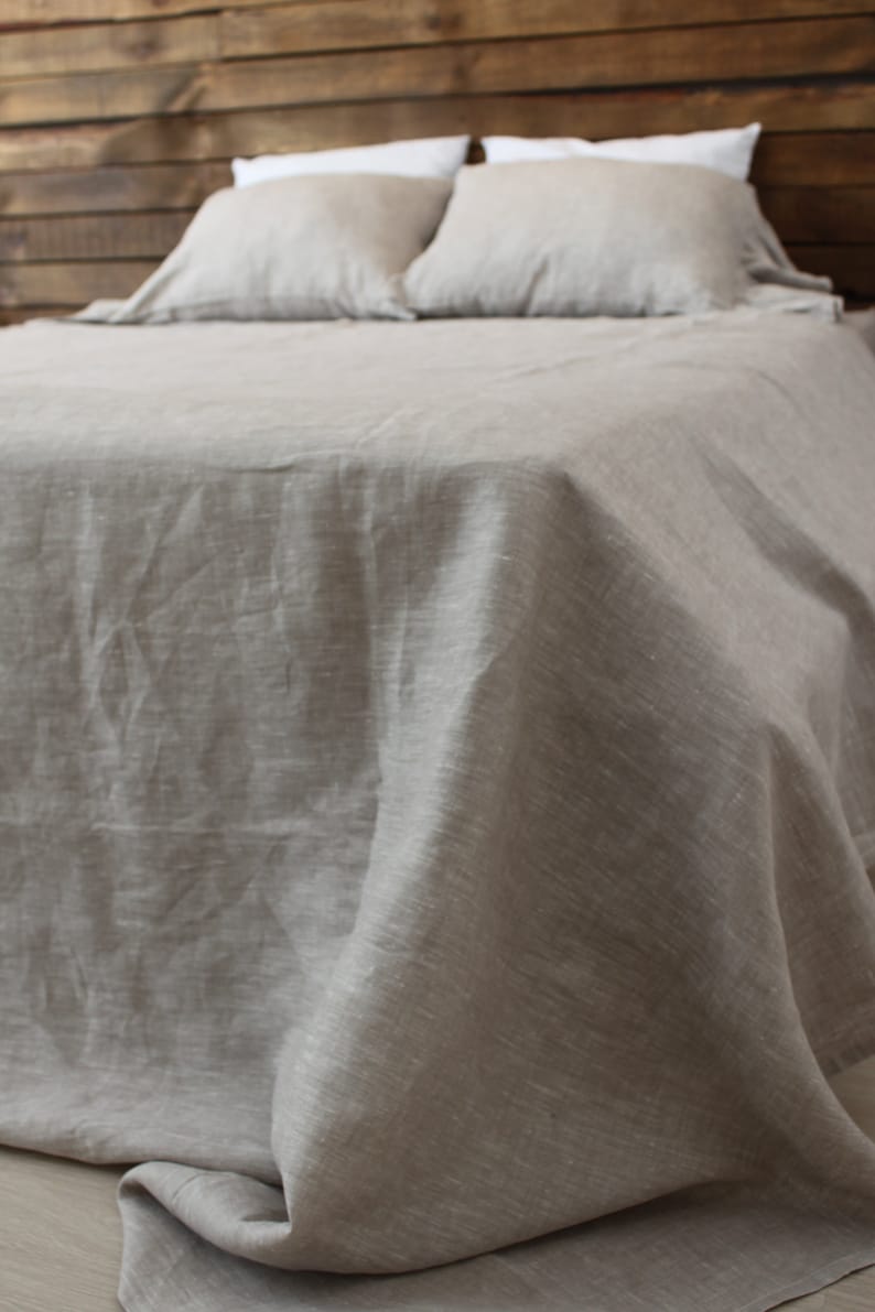 SALE Flat Linen Sheet Linen Bed Sheet King Size Linen Top Sheet
