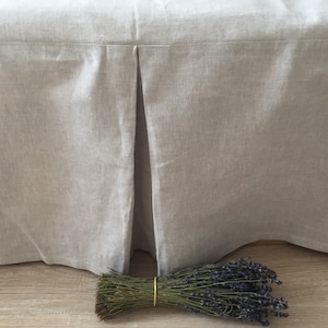 Linen bedspread  - Queen, King, Custom size
