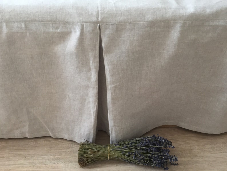 Linen bedspread Queen King Custom size Etsy