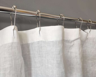 Long Shower Curtain, Extended Length Shower Curtain