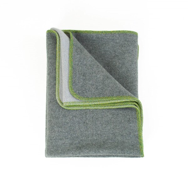 Soft Chunky Blanket, Wool Blanket, Solid Color Plush Blanket main image 1