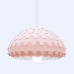 NEW: Soft Pink Modern Pendant Lamp - Kasa P Light