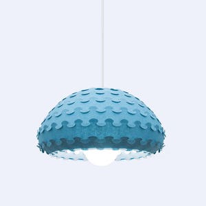 Modern Pendant Lamp in Midnight Blue | Kasa B