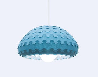 Modern Pendant Lamp in Midnight Blue | Kasa B