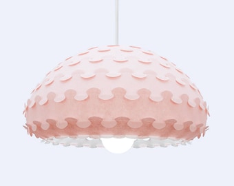 NEW: Soft Pink Modern Pendant Lamp - Kasa P Light