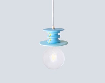 Blue and Green Pendant Lamp - Frutti Ceiling Light