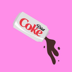 Diet Coke Digital Print - Etsy