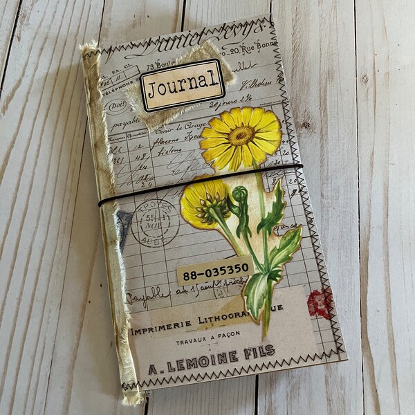 Handmade Junk Journal, Writing Journal,