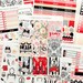 Glam Life Kit: VERTICAL Planner Sticker Kit