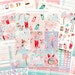 Sweet Bunny Kit: VERTICAL Planner Sticker Kit