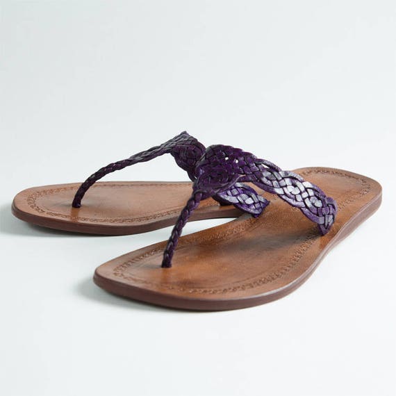 Tongs artisanales sale