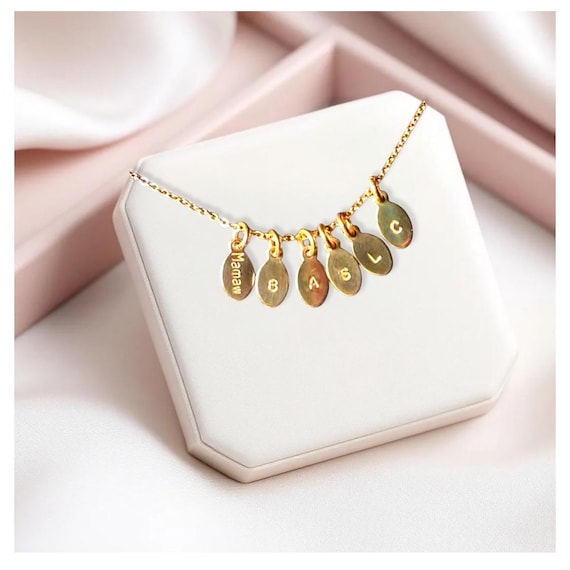 Build Your Own Charm Necklace • Dainty Custom Gold or Silver Jewelry • Trending Minimalist Gift • Personalized Layered Necklace for Her