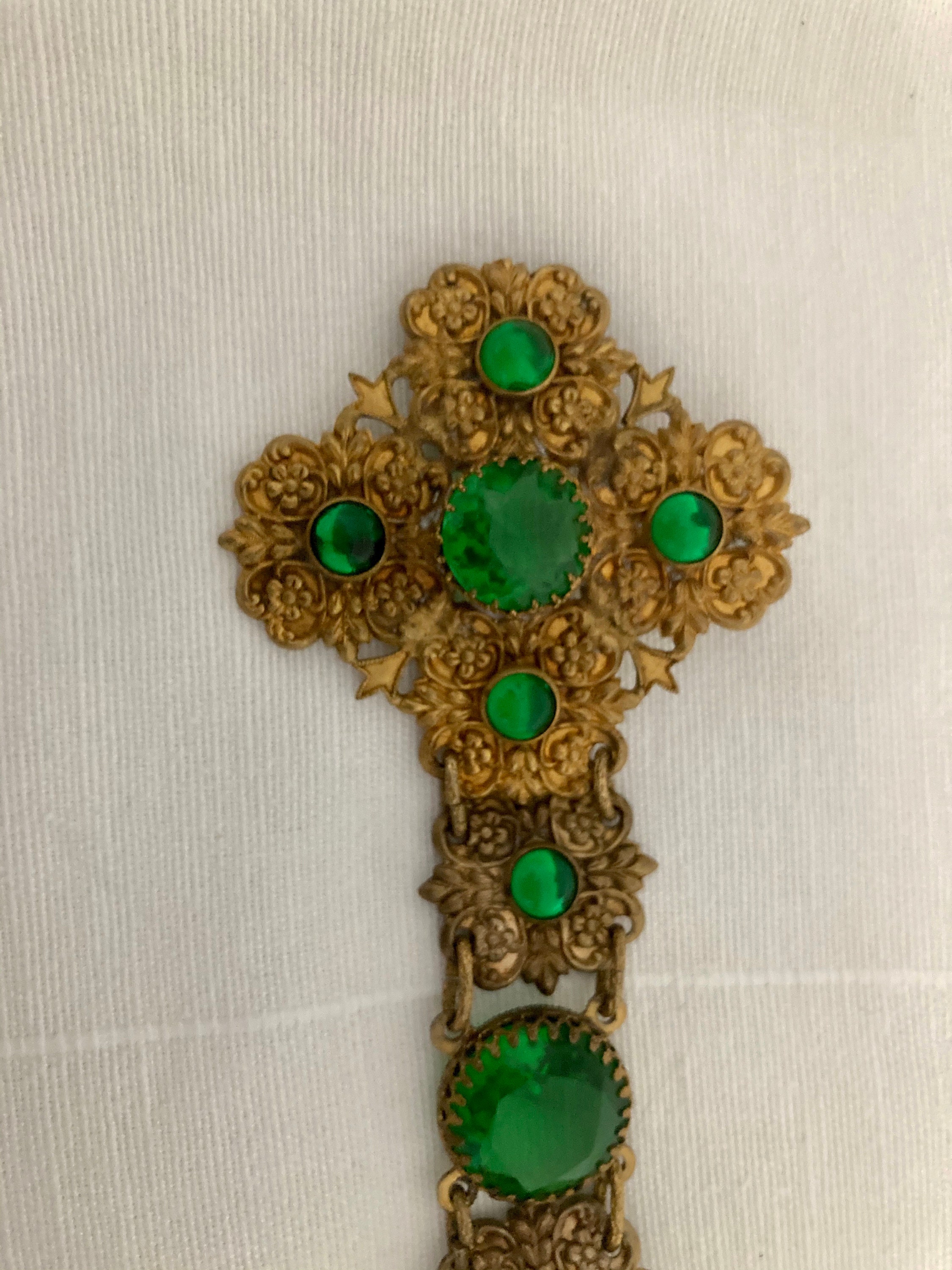 jewelled belt