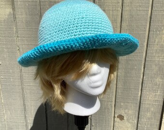 Blue Ombré Bucket Hat