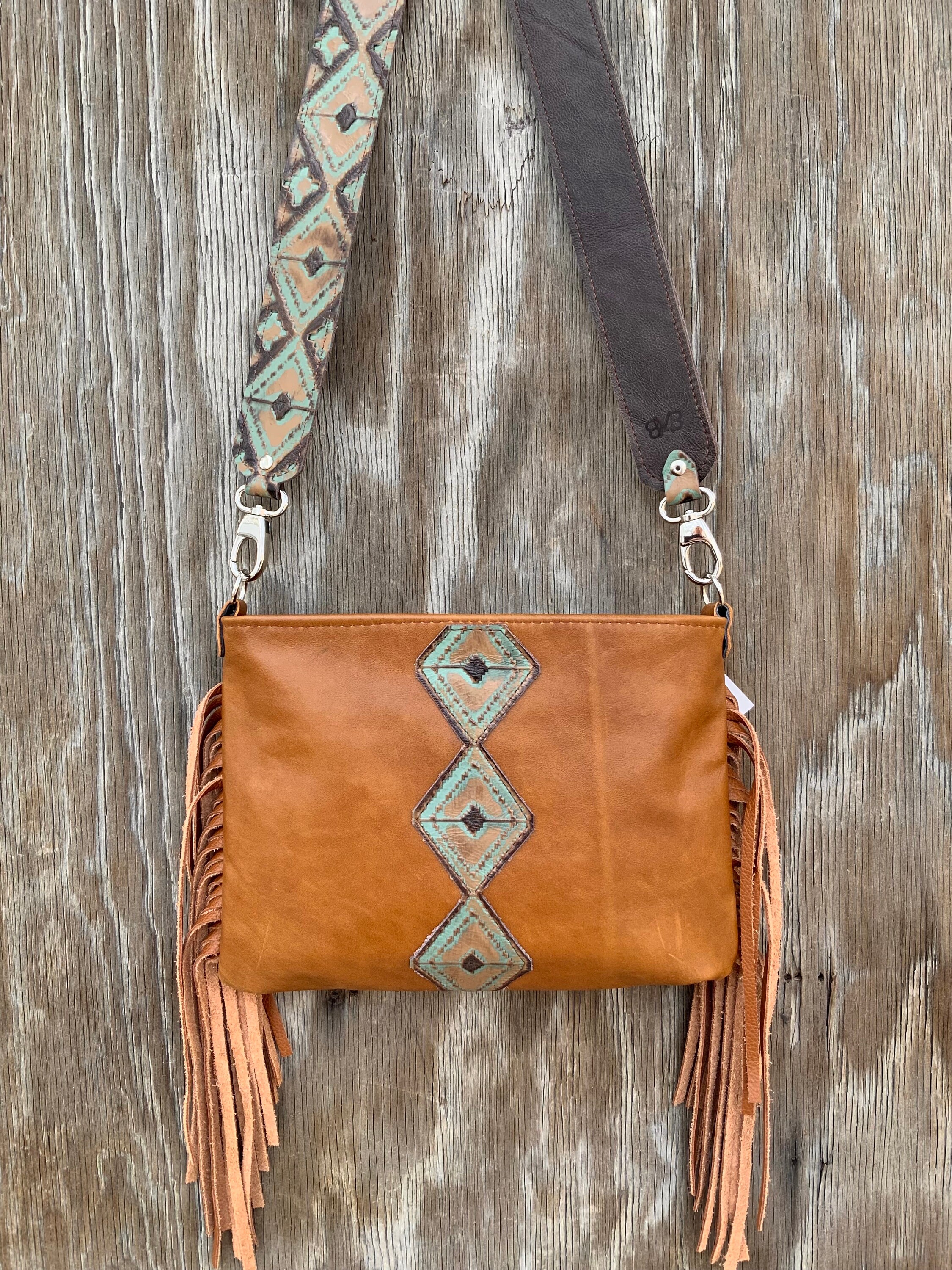 Sky River Aztec Fringe Tote Bag Sky River Aztec Fringe Tote Bag