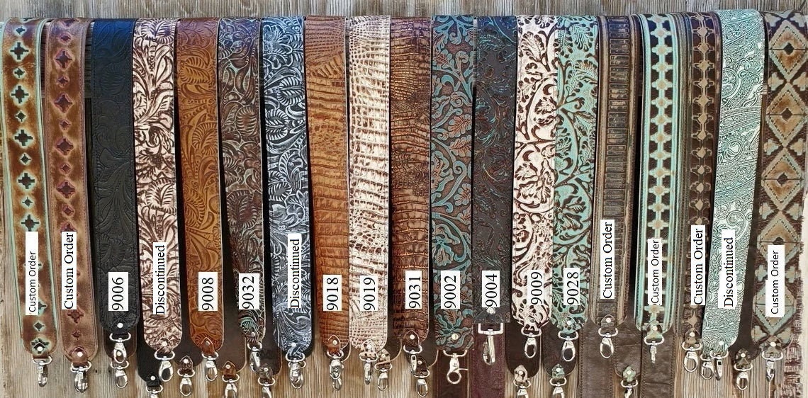 Personalized Bag Strap 4 Different Pattern Available, Custom