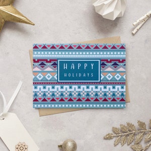Biglietto di buone feste - Biglietto di Natale - Biglietto di ringraziamento - Biglietto di Natale - Motivo natalizio - Biglietto di auguri - Biglietto di auguri per le stagioni - GCX015