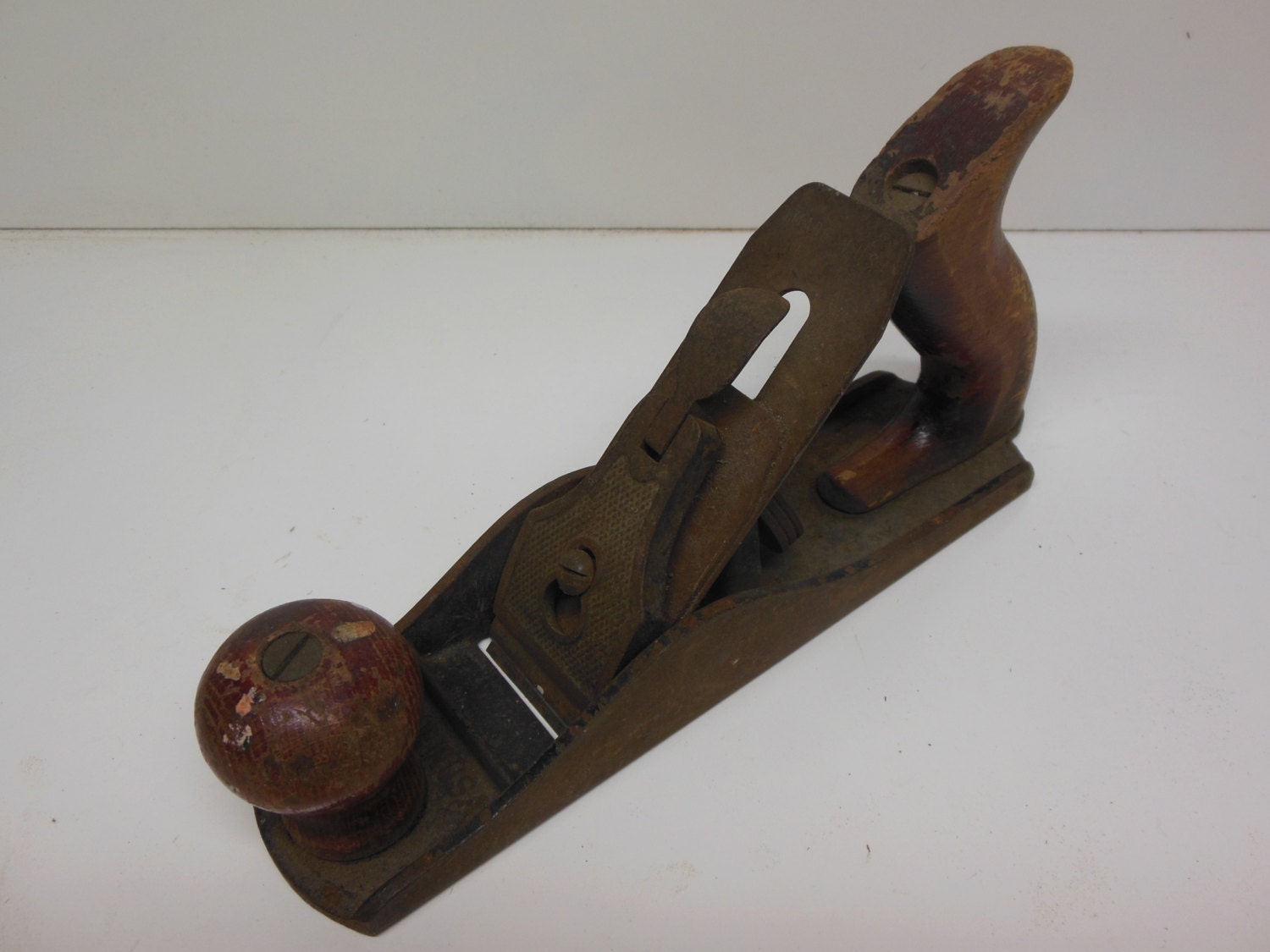 Antique 9 Wood Planer Hand Tool Rusty Vintage Etsy