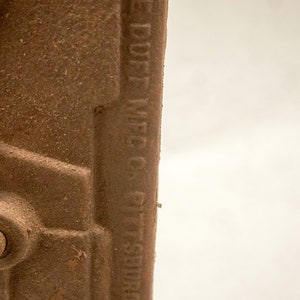 GIGANTIC Antique Duff Barrett No. 2 Railroad or House Industrial Jack