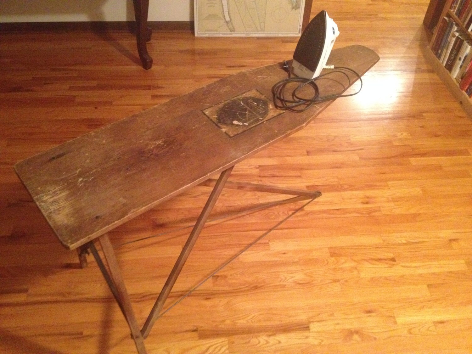 Antique Vintage Wooden RidJid Ironing Board Old Rid Jid Etsy