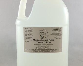 1 Gallon Pure Vitamin C Hyaluronic Acid Anti-Aging Serum,Skin & Face wrinkles