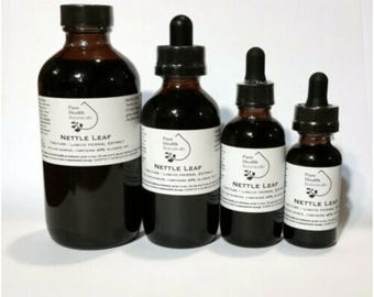 Brennnesselblätter Tinktur / Extrakt, Allergien, Allergiker, höchste Qualität mehrere Größen