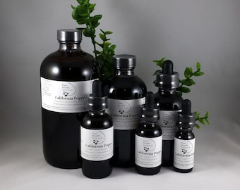 California Poppy Tincture, Extract, Nootropic, Cognitive Support