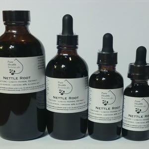 Brennnesselwurzel Tinktur / Extrakt, Prostata, Höchste Qualität mehrere Größen