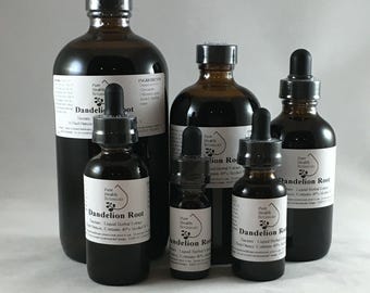 Dandelion Root Tincture, Extract, Cleanse/Detox, Multiple Sizes, Highest Quality