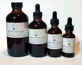 Deer Antler Velvet Tincture/Extract, Energy, IGF-1, Longevity, Highest Quality